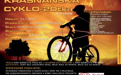 Cyklo-20tka oznámenie