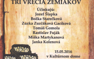 Pozvánka na divadelné predstavenie